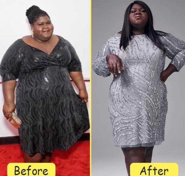 Image of popular star and actress, Gabourey Sidibe weight loss