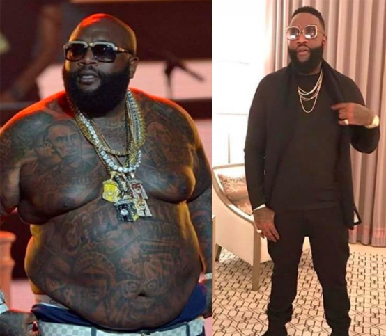 Image of popular singer and rapper, Rick Ross Weight Loss