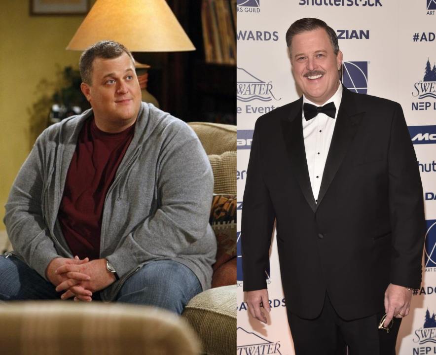 Image of an American comedian, Billy Gardell weight loss journey