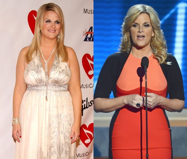 Image of the American singer Trisha Yearwood weight loss