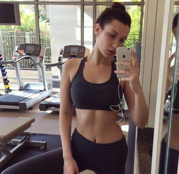 Image of renowned model, Bella Hadid weight loss journey