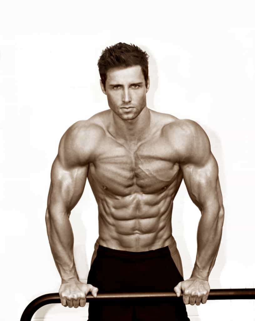 Fitness model, sponsored athlete and entrepreneur Matus Valent.