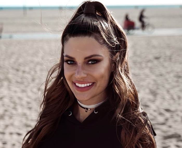 Image of successful celebrity and model, Hannah Stocking
