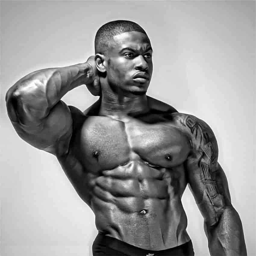 British fitness artist Simeon Panda.