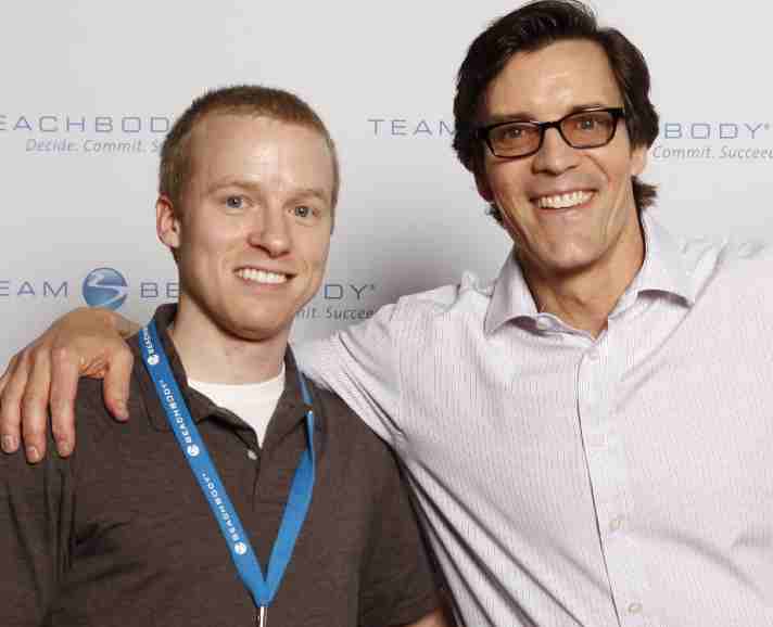 Tony Horton with Carl Daikeler