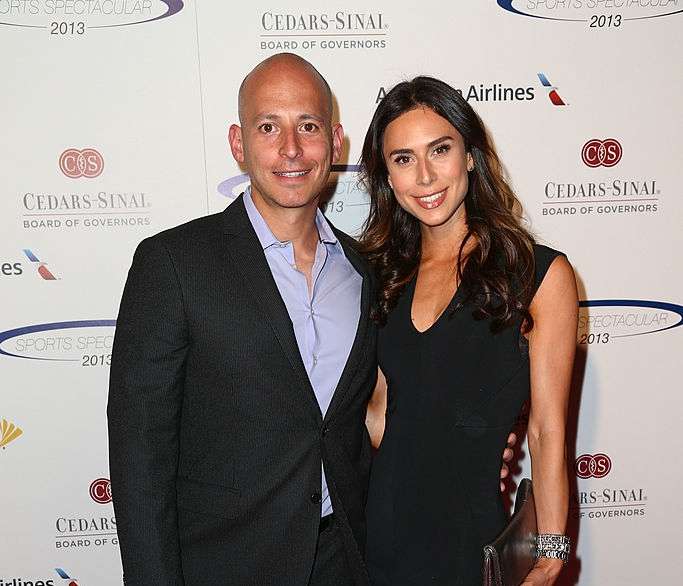 Harley Pasternak with his wife, Jessica Hirsch